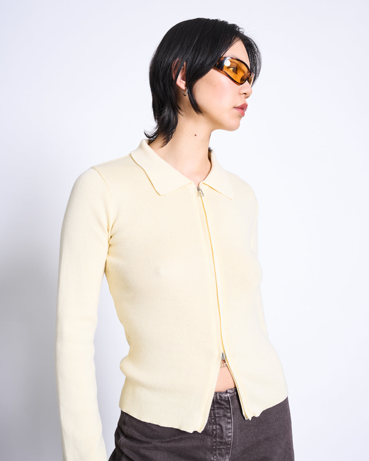 ZIP CARDIGAN TYRIE BUTTERMILK GOTS cardigan jan-n-june 4