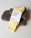 SOCKS FADED LEMON Socks jan-n-june 1